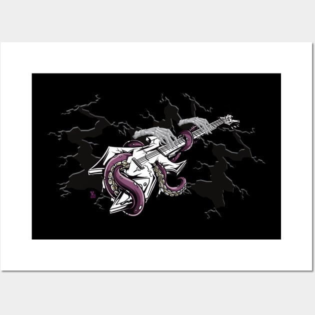 Heavy Metal Guitar Wall Art by Viper Unconvetional Concept